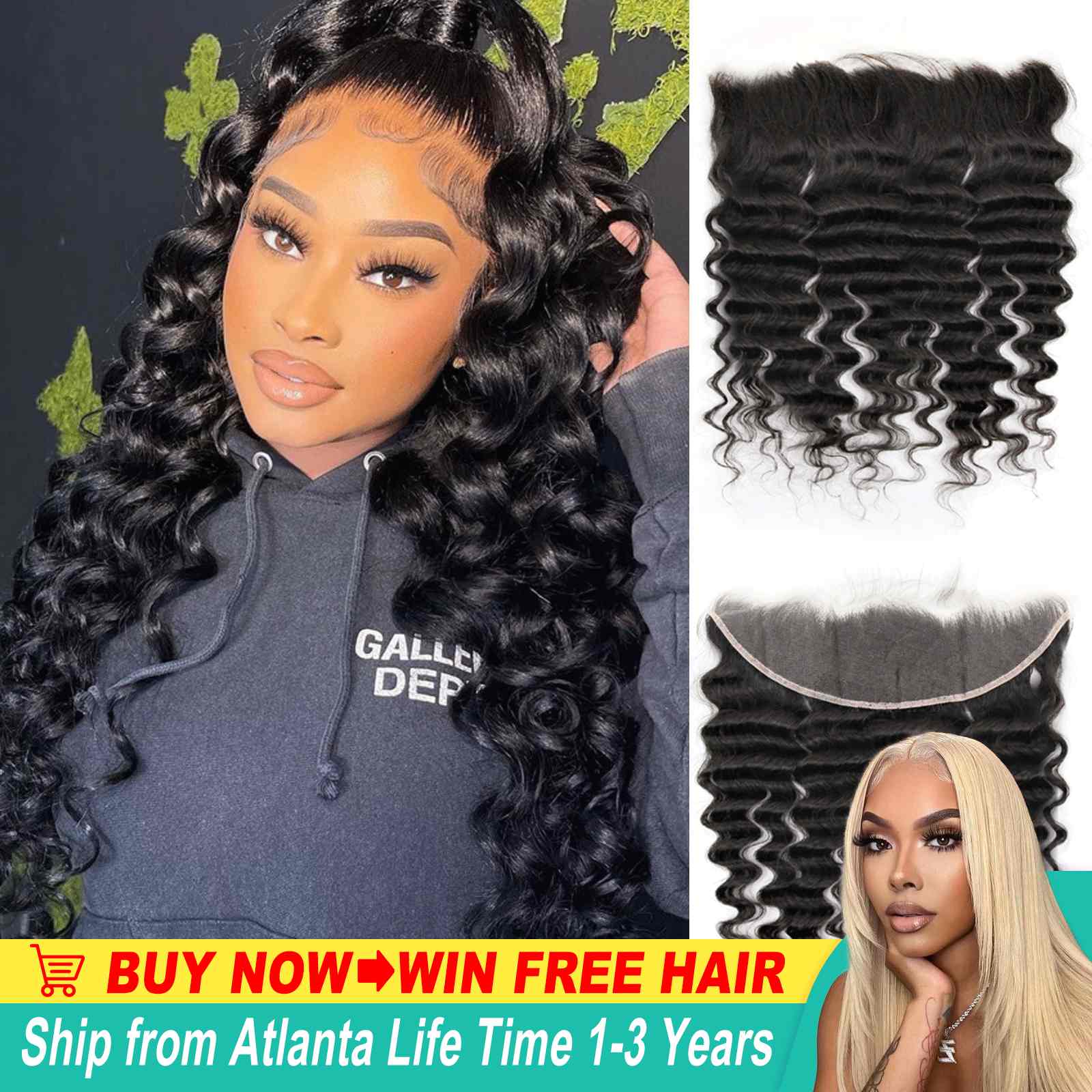 loose deep wave frontal