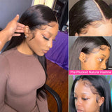 straight 360 wig hairline