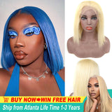 blonde lace front wigs