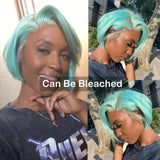 blonde pixie wig human hair