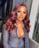 99j body wave lace front wig