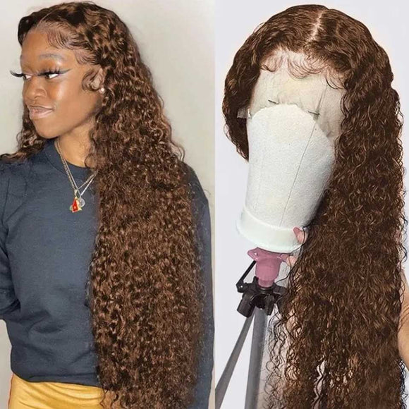 brown highlight wig