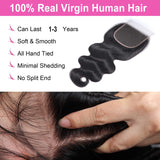 4x4 hair closure