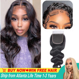 4x4 lace closure body wave