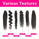 kinky straight tape in extensions