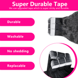 tape in extensions kinky straight