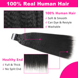 tape in hair extensions kinky straight