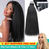 kinky straight tape in hair extensions