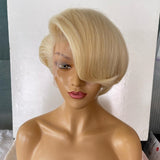 blonde short hair wig