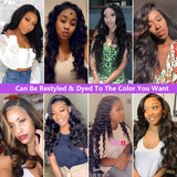 30 inch body wave wig restyled & dyed