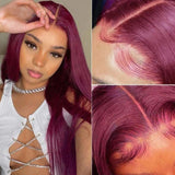 wigs burgundy