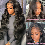 body wave wig hairline