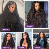 4x4 5x5 Kinky Curly Lace Front Wigs