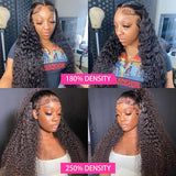 4x4 5x5 Kinky Curly Lace Front Wigs