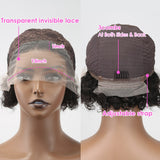 13x1 short cut wig lace