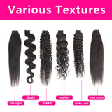 real hair tape in extensions